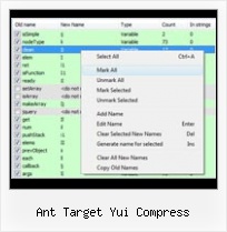 Encodexml ant target yui compress