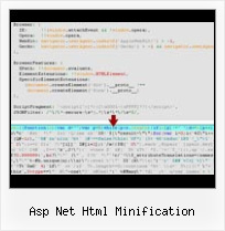 Jscript Decoder asp net html minification
