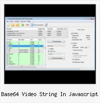 4test Script Open Outlook base64 video string in javascript