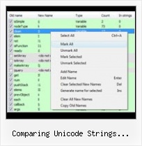 Php Js Packer comparing unicode strings javascript