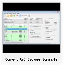 Javascript Compress Decompress convert url escapes scramble