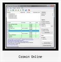 Free Compress Javascript Download cssmin online