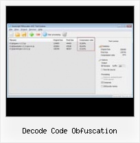 Protect Scripts decode code obfuscation