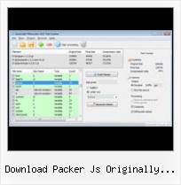 Javascript Encode Xml download packer js originally written by david mcnab