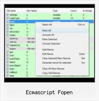 Javascript Source Code For Encodeuricomponent ecmascript fopen