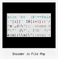 Codehaus Javascript Compress encoder js file php