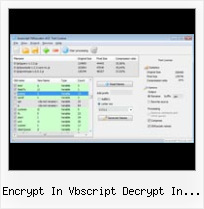 Java Javascript Obfuscation encrypt in vbscript decrypt in javascript