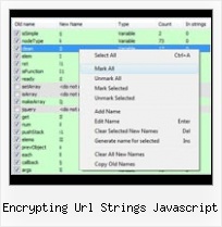 Command Line Url Encode encrypting url strings javascript