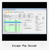 Jscript Decode Mime Text escape php decode