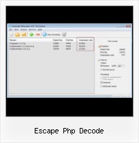 Hostgator Yui Compressor escape php decode