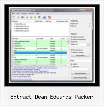 Jsmin Syntax extract dean edwards packer