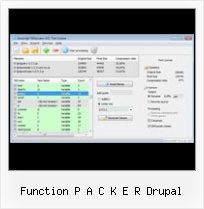 Javascript Compressor Php function p a c k e r drupal