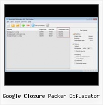 Free Encode google closure packer obfuscator