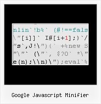 Perl Javascript Compress google javascript minifier