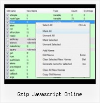 Html Encrypter gzip javascript online