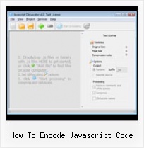 Gem Js Packer how to encode javascript code