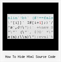 Obfuscate Javascript Linux how to hide html source code