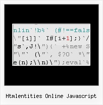 Html Encrypter htmlentities online javascript