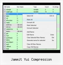 Javascript Packed Decryptor jammit yui compression