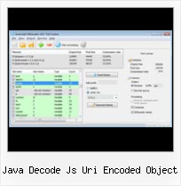 Php Javascript Minifier java decode js uri encoded object
