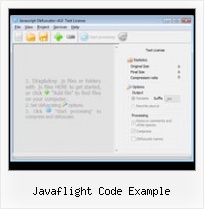 Yahoo Js Obfuscator Ant javaflight code example