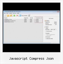 Compress String Using Js javascript compress json