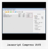 Best Js Packer javascript compress utf8