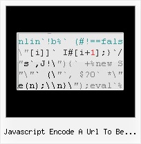 Website Protection javascript encode a url to be passed