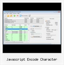 Output Of Js P A C K E R javascript encode character