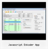 Js Compressor javascript enkoder app