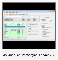 Php Javascript Minify Pack javascript prototype escape encode url characters