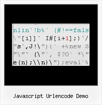 Maven Javascript Css javascript urlencode demo