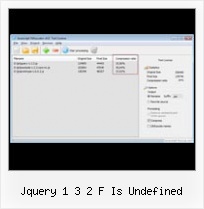 Add Yui Compressor To Eclipse jquery 1 3 2 f is undefined