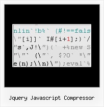 Reverse Javascript Compression jquery javascript compressor