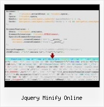 Jsmin C jquery minify online