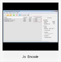 Yui Compressor Cuts Code js encode