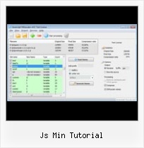 Online Jsmin js min tutorial