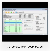 Compress Javascript Code js obfuscator decryption