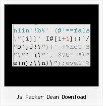 Online Html Compress js packer dean download