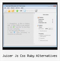 Protect Js Javascript juicer js css ruby alternatives