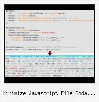 Free Osx Javascript Obfuscator minimize javascript file coda panic