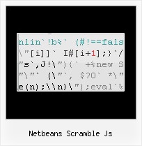 Url Encrypt With Javascript netbeans scramble js