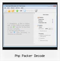 Open Source Javascript Obfuscator php packer decode