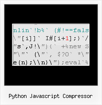 Online Block Of Js Compressor python javascript compressor