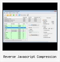 Javascript Encoding Creditcard reverse javascript compression