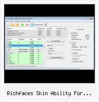 Ruby Javascript Obfuscation richfaces skin ability for command button