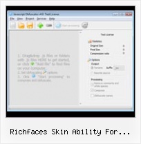 Why Do We Do Javascript Obfuscation richfaces skin ability for command button