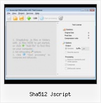 Coldfusion 7 Minify sha512 jscript