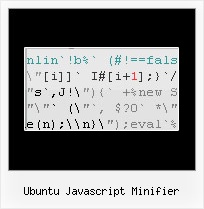 Javascript Obfuscate Cookie ubuntu javascript minifier