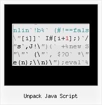 Javascript Encode Querystring unpack java script